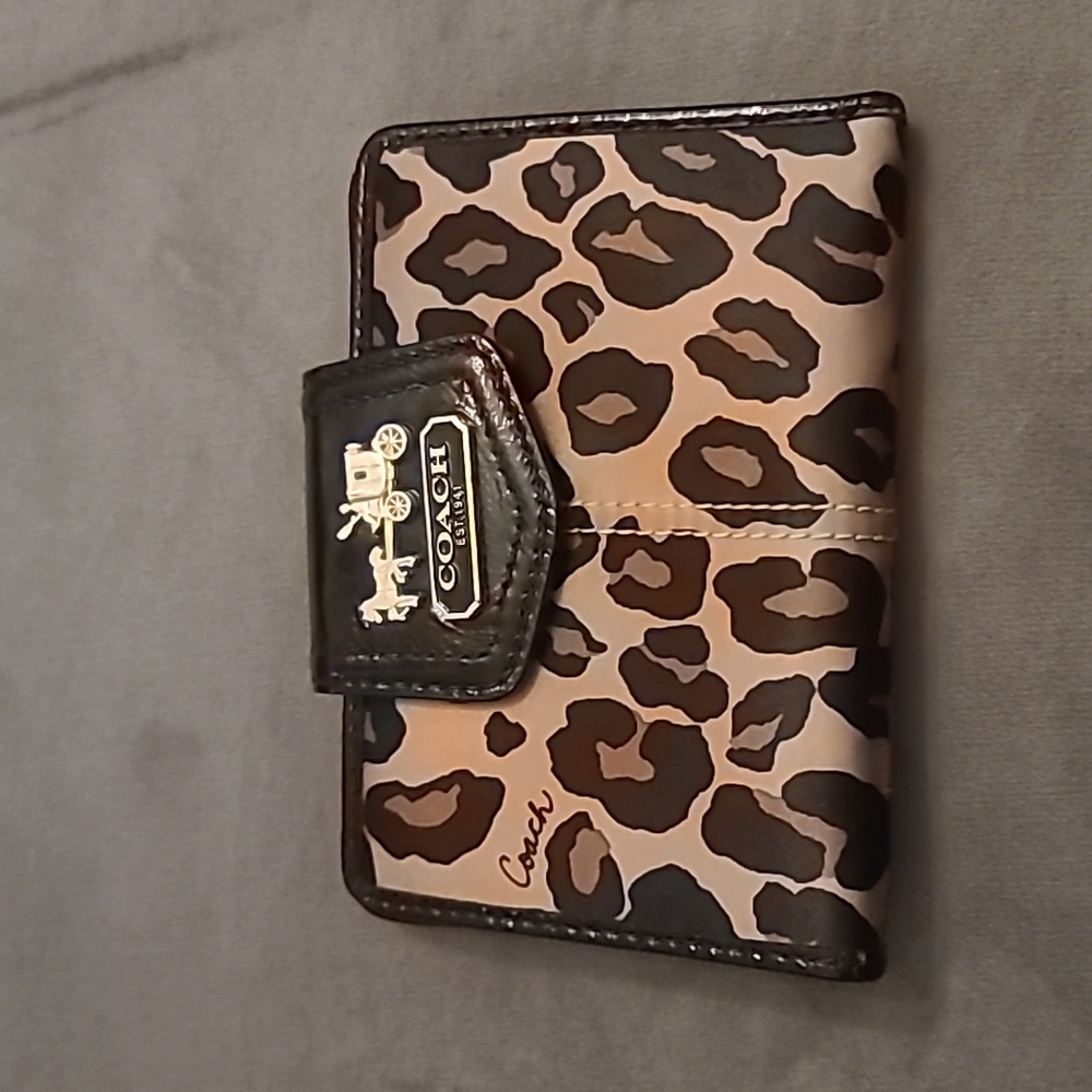 COACH - Animal Print Wallet